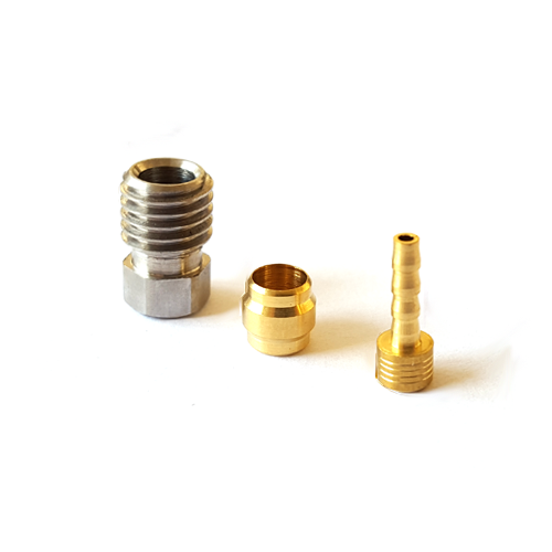 Olijf en insert pin voor remleiding hydraulisch (10 Magura olijfkop, 10