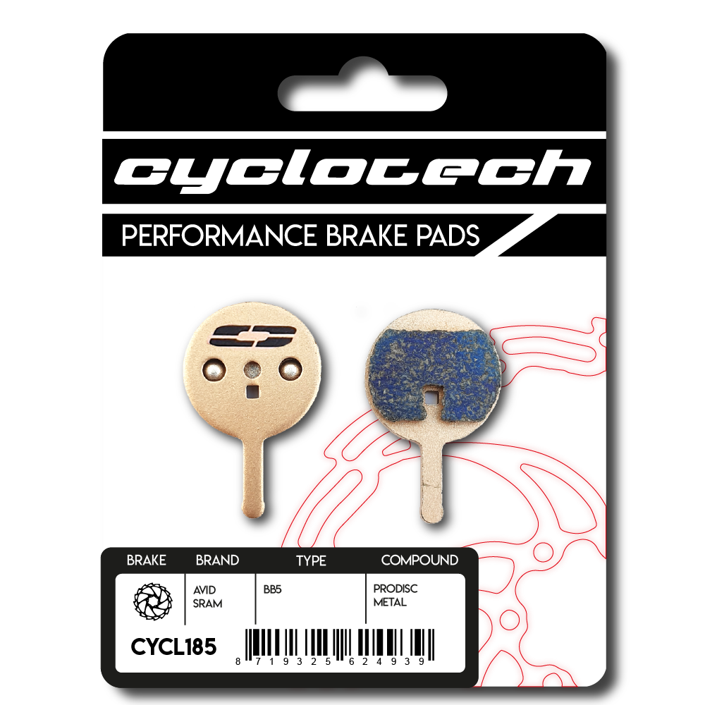 Pastiglie Freno A Disco Sinterizzate Per Avid BB5 – Con Molla, F1 DiscoBrakes, 1 Paio (2 Pastiglie)