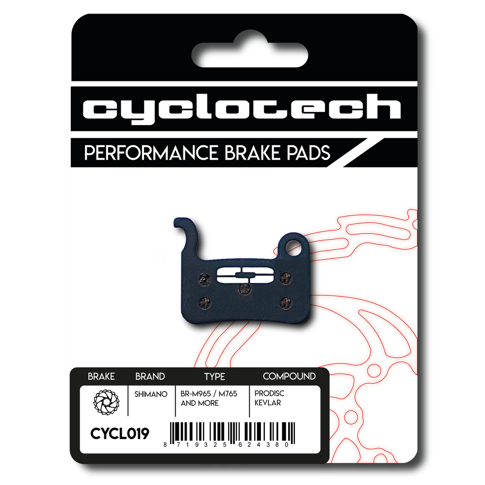 Cyclotech Prodisc Kevlar remblokken voor o.a. Shimano XT - XTR BR-M 965